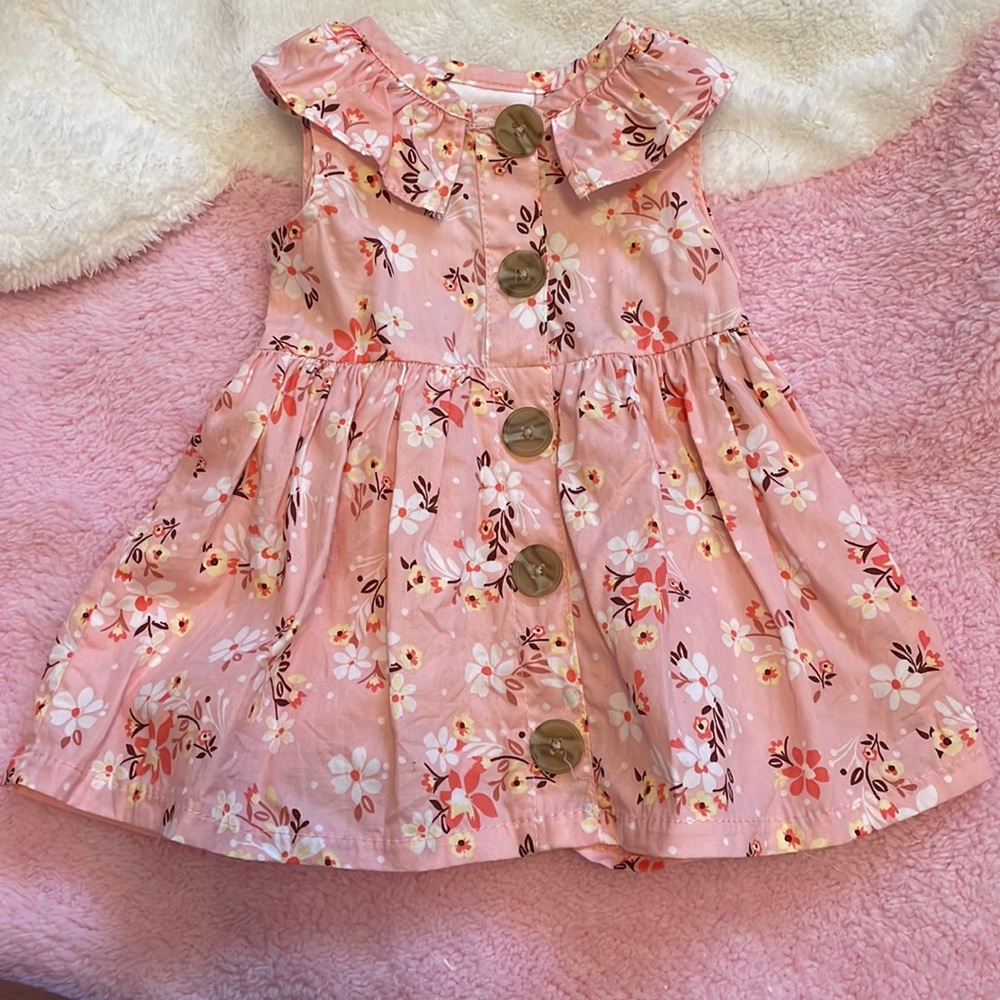 Baby girl 2 piece set, 0-3M.